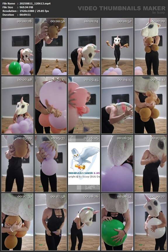 luftballoons werden kaputt gemacht