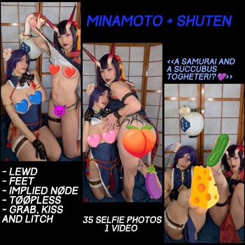 Minamoto + Shuten - 35 selfie photos + 1 video