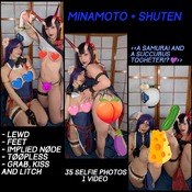 Minamoto + Shuten - 35 selfie photos + 1 video