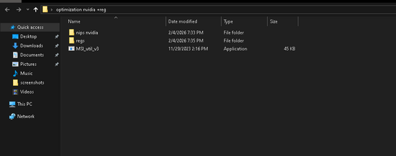 Optimization nvidia +regedit for all windows 10/11