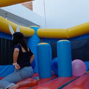 Pop balloons in the inflatable castle 2026 by Ary!!!! (roomtex cattex unique)