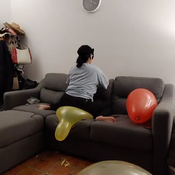 Pop lots of balloons by Ary!!!!