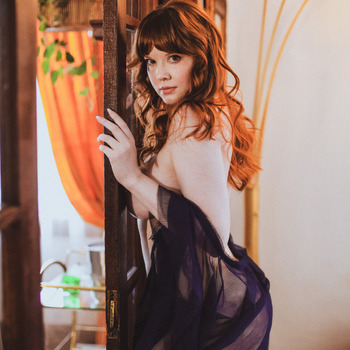 Sheer Blue Robe and Nudes