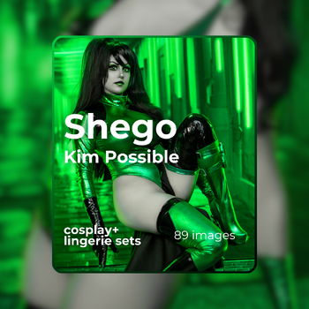 Shego from Kim Possible Cosplay + Lingerie Sets!