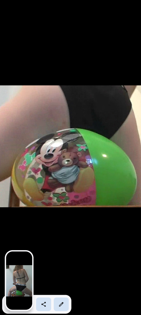 Sit to pop beach ball fail