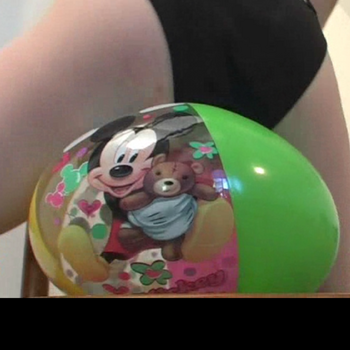 Sit to pop beach ball fail