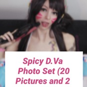 Spicy D.Va Photo Set (20 Pictures and 2 Videos)