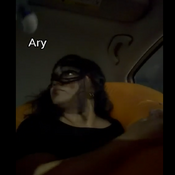 Blow and deflated inflatable in a car...