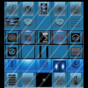 blue opal collection 35 textures for imvu