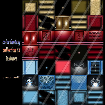 color fantasy collection 45 textures  new pack for imvu creators