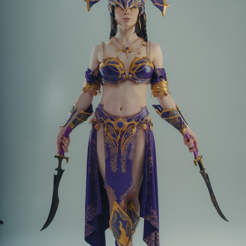 Goddess Shar – Baldur's Gate 3 (nude source files)