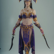 Goddess Shar – Baldur's Gate 3 (nude source files)