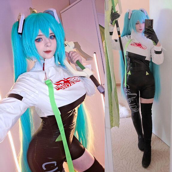 Miku racing - vocaloid
