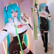 Miku racing - vocaloid