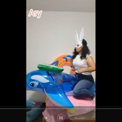 Popping 13 balloons by Ary !!!