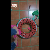 Popping 3 inflatables with heels!!!