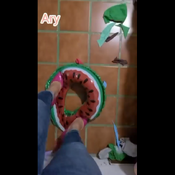 Popping 3 inflatables with heels!!!