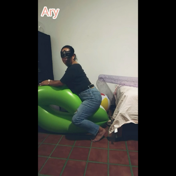Riding and popping inflatables by ARy