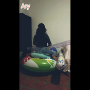 Riding and popping inflatables by ARy
