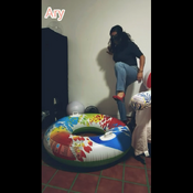 Riding and popping inflatables by ARy