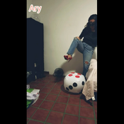 Riding and popping inflatables by ARy