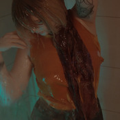 Slimed & Soaked in the Shower