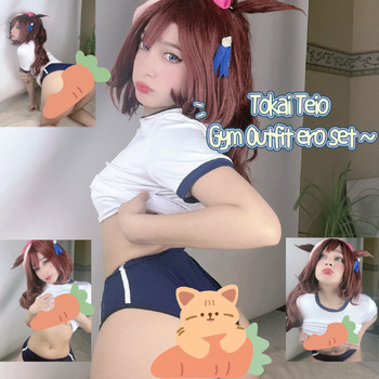 Tokai Teio Gym Outfit Ero Set (˶>⩊<˶)