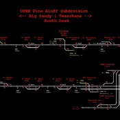 UPRR Pine Bluff Subdivision - South Desk (TD3.5)
