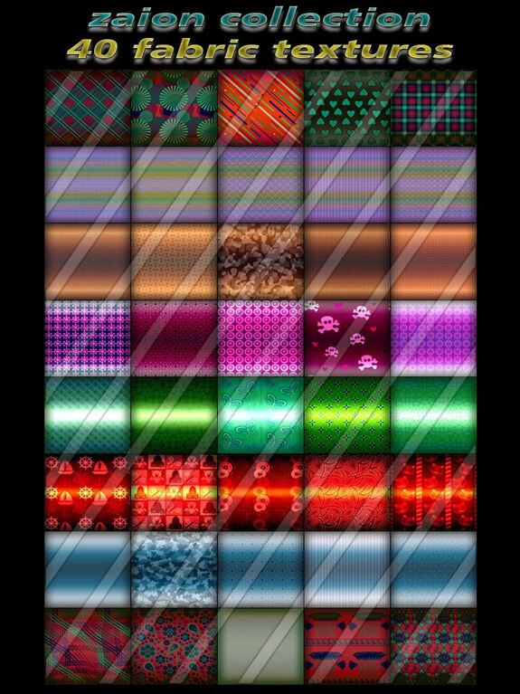 zaion collection 40 fabric textures