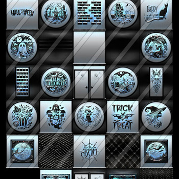 30 Spooky Halloween Seamless Textures for imvu creators