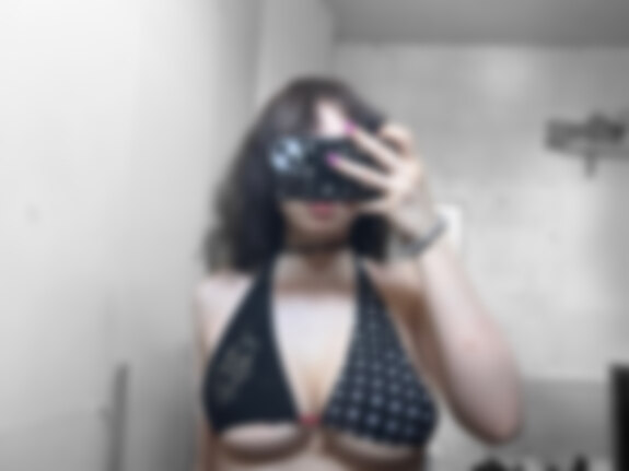 Black dots bikini [10 pics + 2 videos]