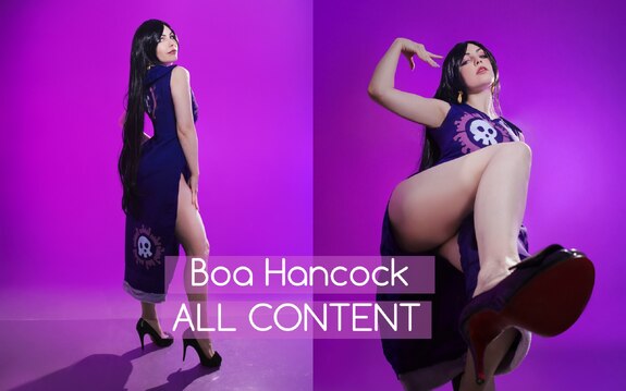 ✨ Boa Hancock - One piece (COSPLAY, FEET, BONDAGE) ✨