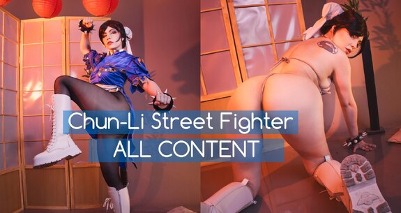 ✨ Chun Li - Street Fighter (COSPLAY, LINGERIE, FEET, BONDAGE) ✨