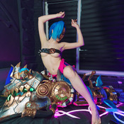 fanservice - Jinx on the bed - Arcane