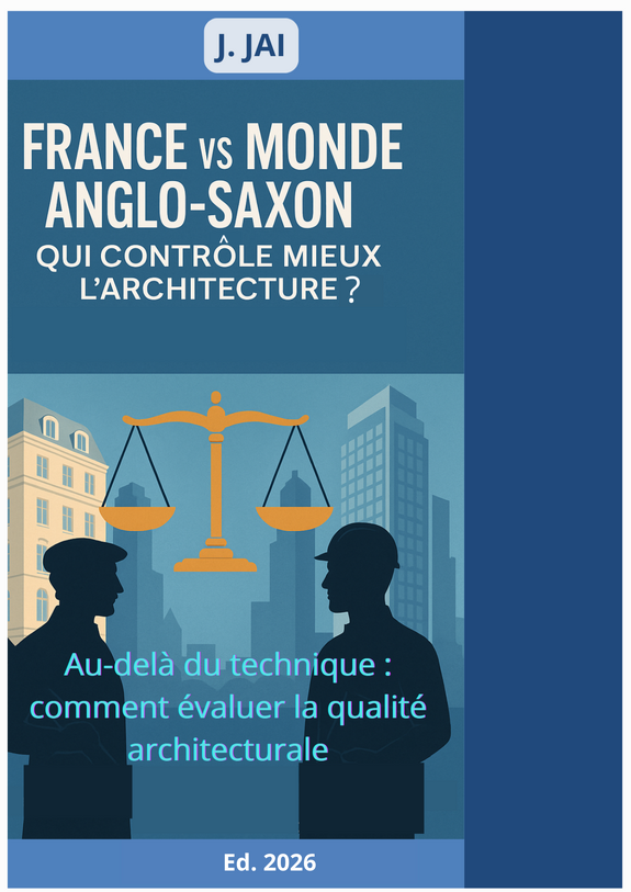 FRANCE vs MONDE ANGLO-SAXON  QUI CONTRÔLE MIEUX L’ARCHITECTURE ?    Au-delà du technique comment évaluer la qualité architecturale