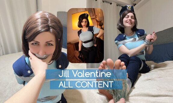 ✨ Jill Valentine - Resident Evil 1 (COSPLAY, FEET, BONDAGE)✨