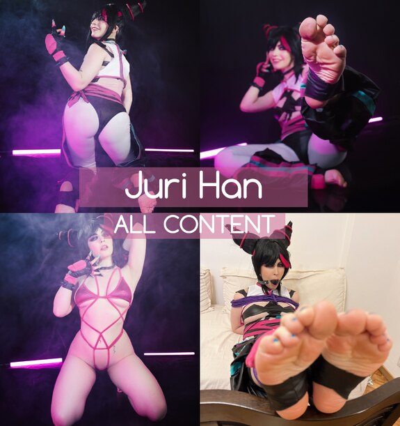 ✨ Juri Han - Street Fighter (COSPLAY, LINGERIE, FEET, BONDAGE) ✨