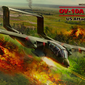 OV-10A Bronco Model