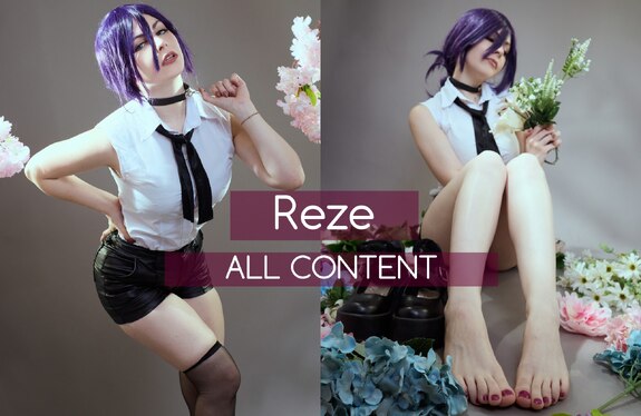 ✨ Reze - Chainsaw Man (COSPLAY, BONDAGE AND FEET CONTENT) ✨