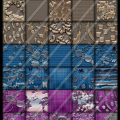 set 30 fabric textures Ariadne collection