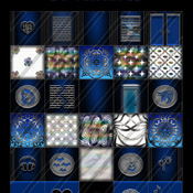 Starlight Navy Collection 30 Textures for imvu ctreators new pack