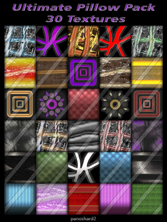 Ultimate Pillow 30 Textures  new Pack for imvu creators