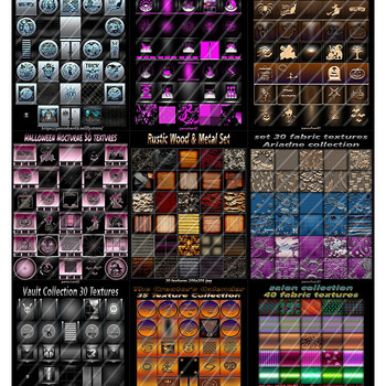 Urgent one-day offer: 9 packs, 285 textures, only £15.30
