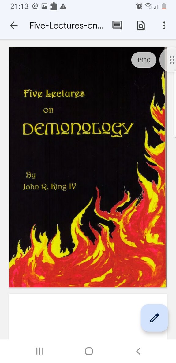 Five Lectures on Demonology - ebookz. Magic book