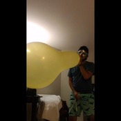 Balloons blow by mouth!!!